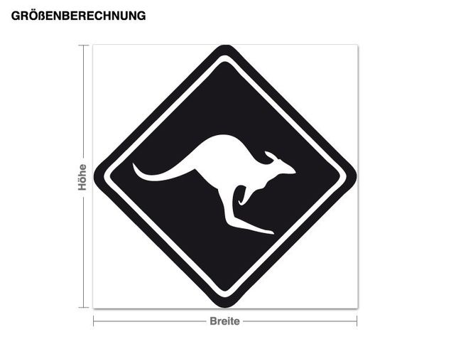 Kitchen Kangaroo Sign
