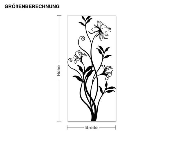 Wall stickers tendril Climbing Flower Vines