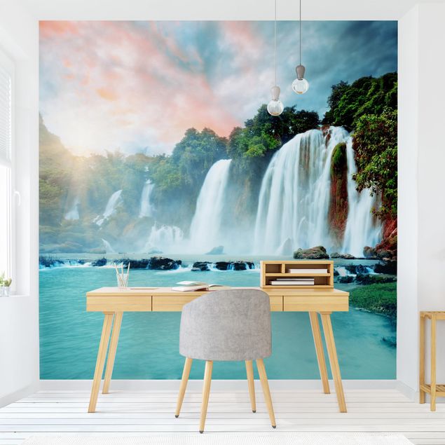 Wallpapers waterfall Waterfall Panorama