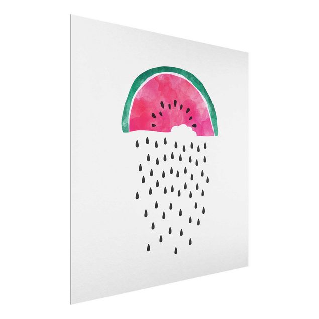 Prints fruit Watermelon Rain