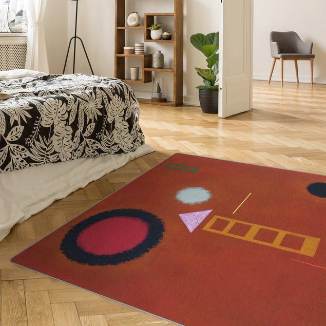 abstract area rug Wassily Kandinsky - Calm