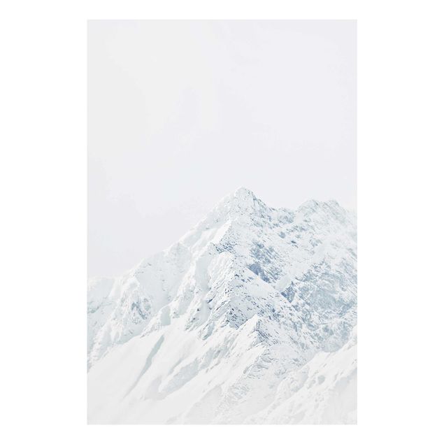 Glass prints landscape White Mountains