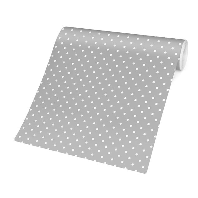 Wallpapers patterns White Dots On Grey