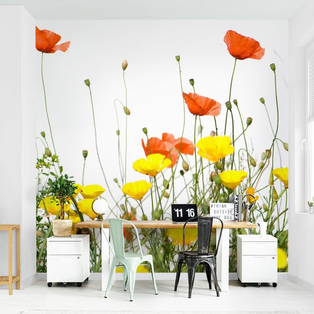 Contemporary wallpaper Wild Flowers