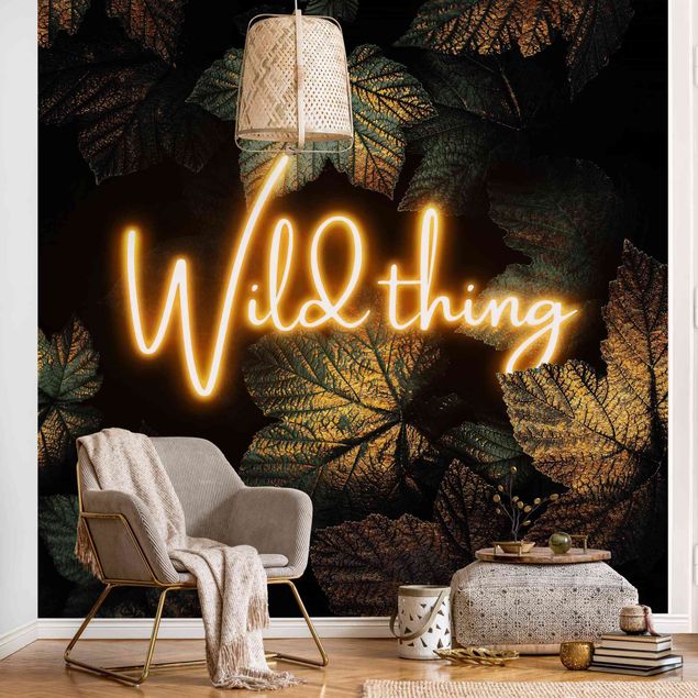 Elisabeth Fredriksson poster Wild Thing Golden Leaves