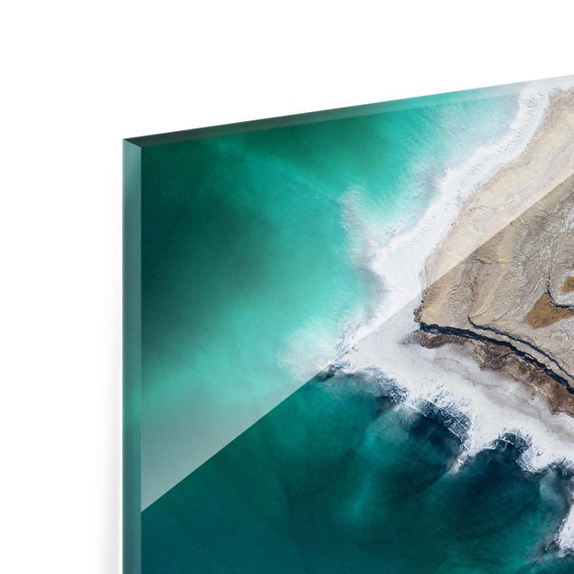 Contemporary art prints Wild Coastal Bay In Israel