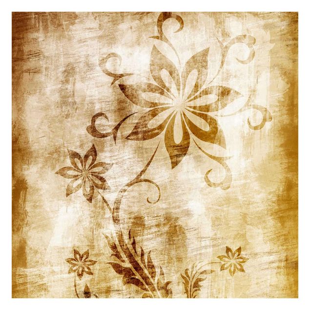 Wallpaper - Wooden Flower