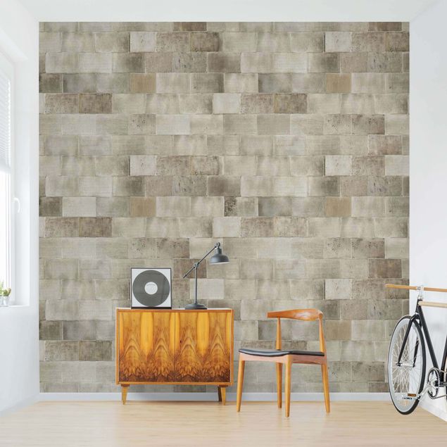 Wallpapers modern Brick Concrete Wall