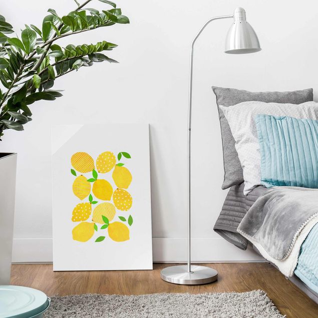 Canvas art Lemon With Dots