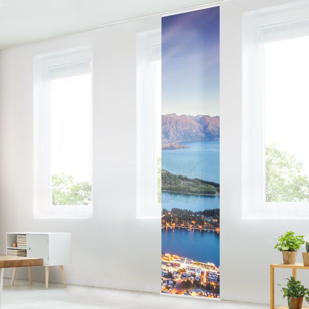 Sliding panel curtains architecture and skylines Between Ocean And Mountains