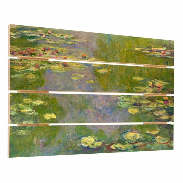 Claude Monet paintings Claude Monet - Green Waterlilies