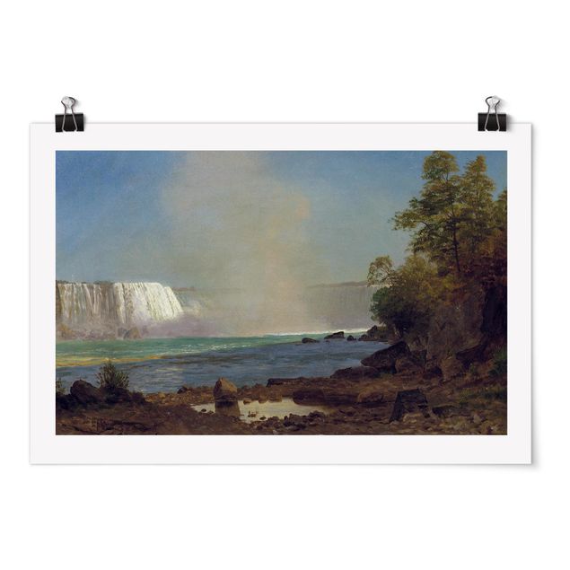 Romantic style art Albert Bierstadt - Niagara Falls