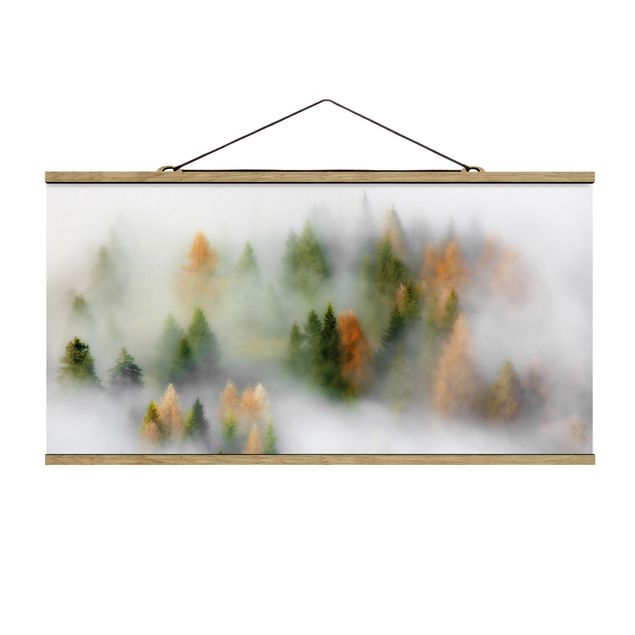 Contemporary art prints Cloud Forest In Autumn