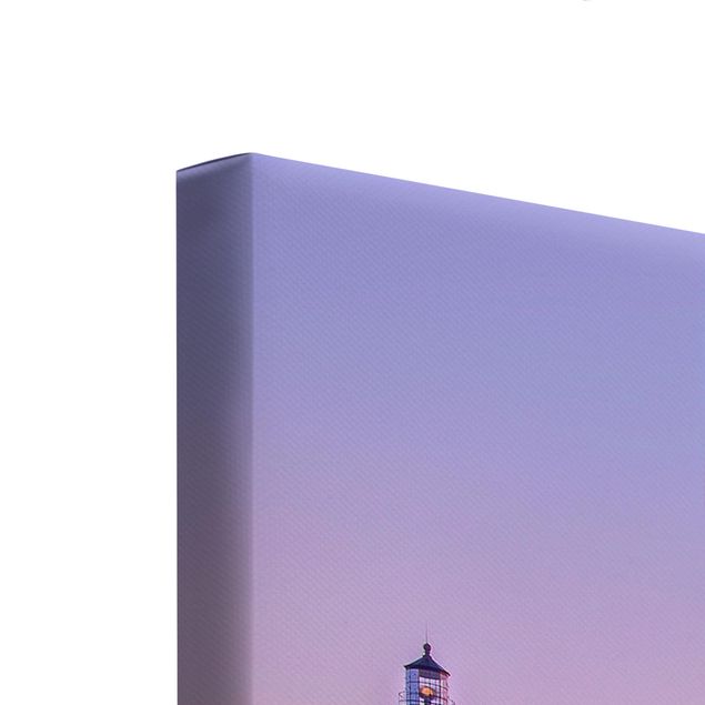 Landscape canvas wall art Lighthouse In The Morning