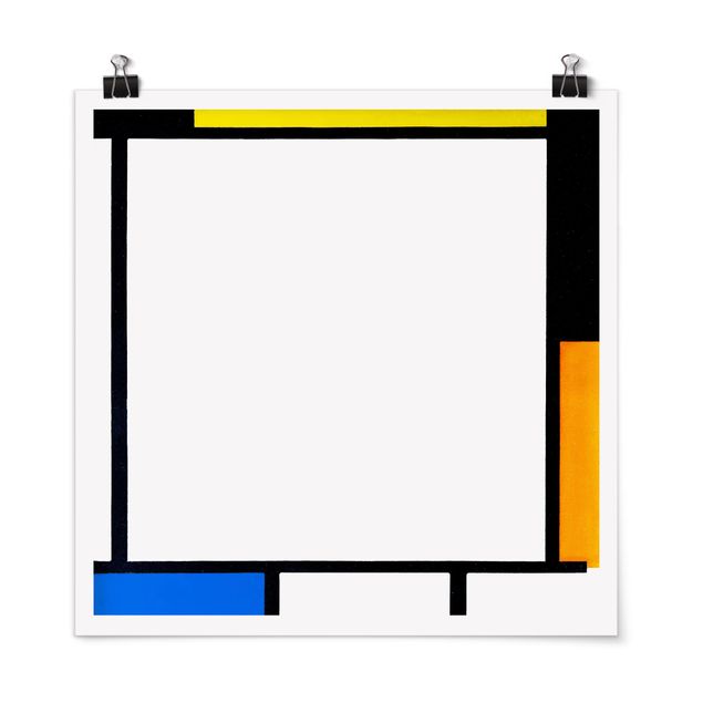 Art style Piet Mondrian - Composition II