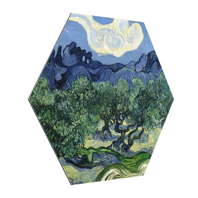 Post impressionism art Vincent Van Gogh - Olive Trees