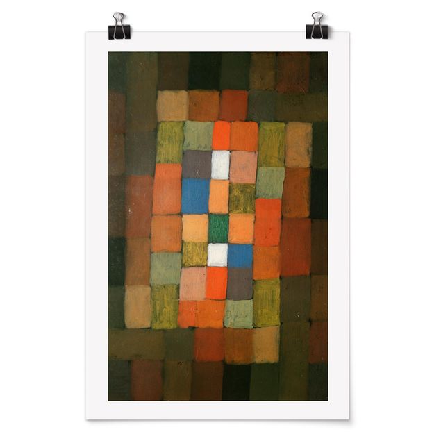 Art posters Paul Klee - Static-Dynamic Increase