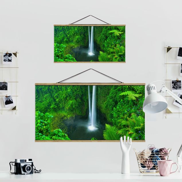 Prints nature Heavenly Waterfall