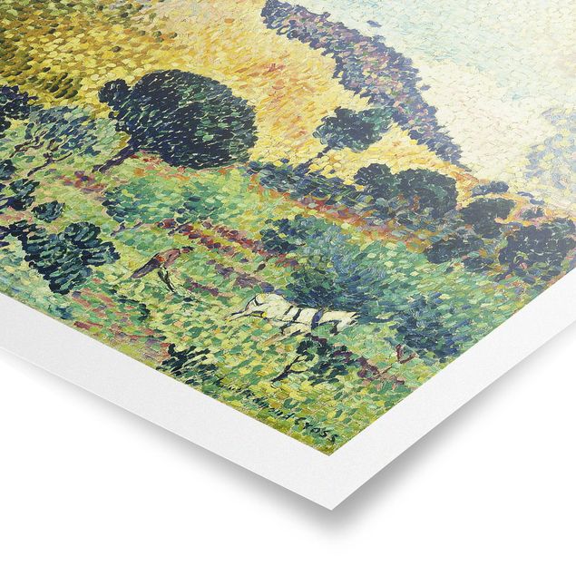 Prints landscape Henri Edmond Cross - La Chaine Des Maures
