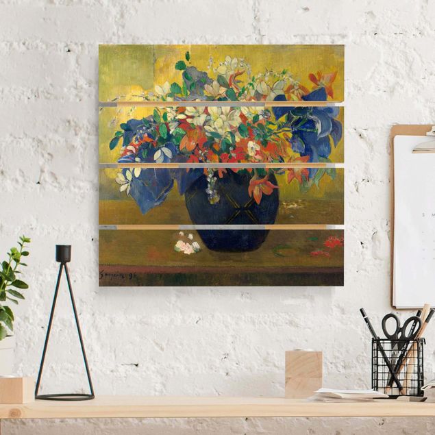 Kitchen Paul Gauguin - Flowers in a Vase
