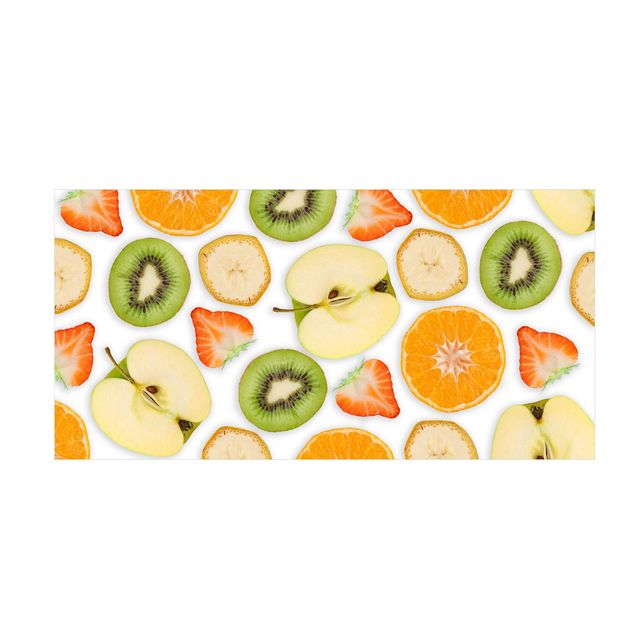 contemporary rugs Colourful Fruit Mix