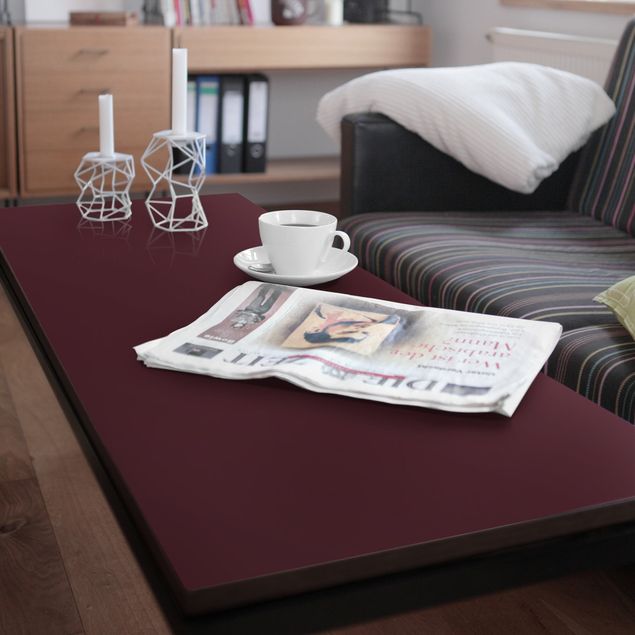 Adhesive films for furniture grey Tuscany Wine Red