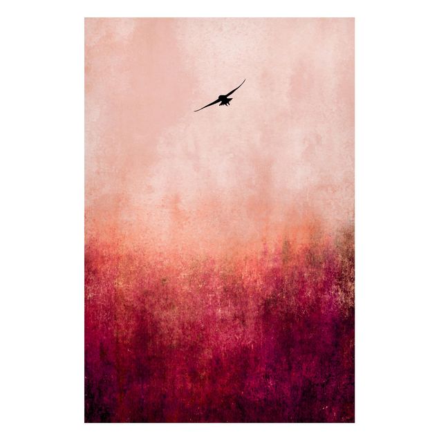 Prints landscape Bird In Sunset