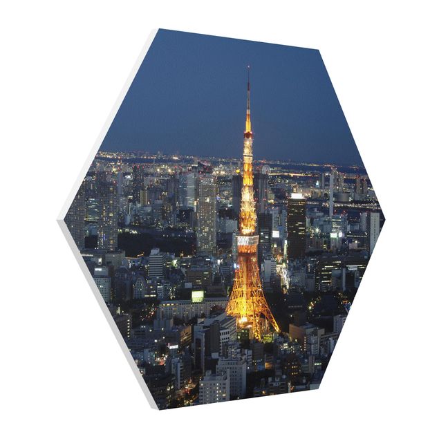 Modern art prints Tokyo Tower
