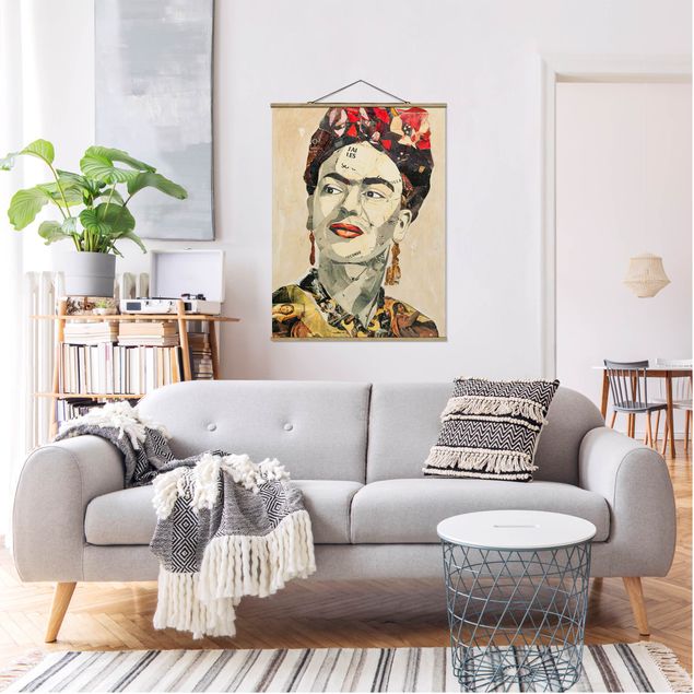 Prints modern Frida Kahlo - Collage No.2