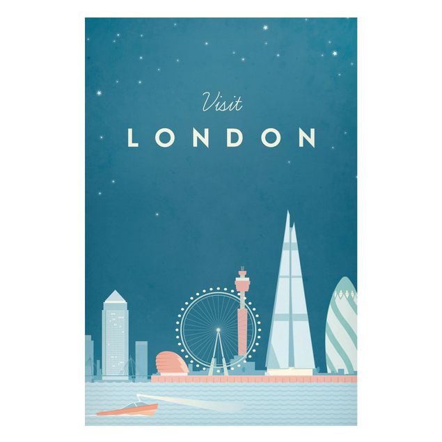 London art prints Travel Poster - London