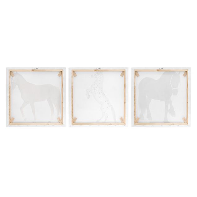 Canvas prints animals Three Horses Trio