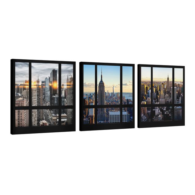 Contemporary art prints Window Views Of New York