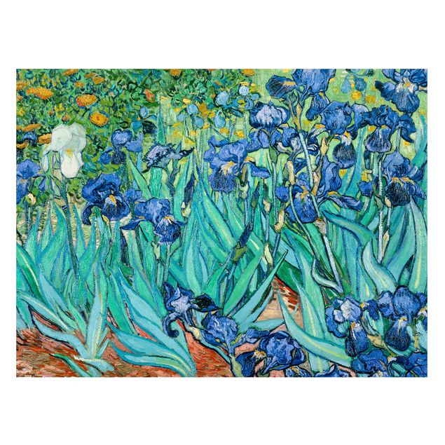 Pointillism artists Vincent Van Gogh - Iris