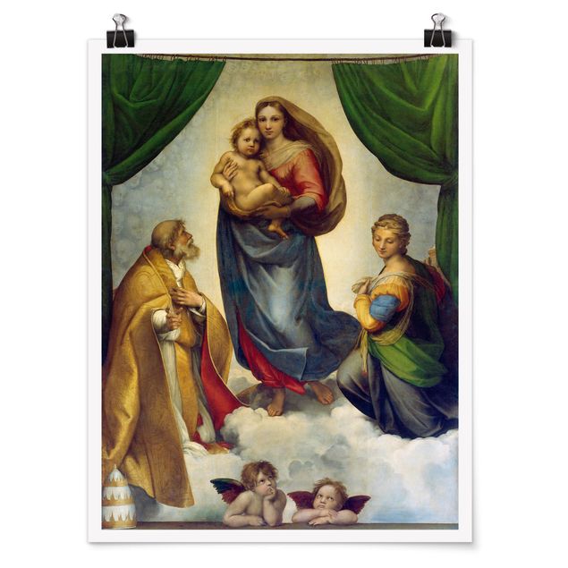 Canvas art Raffael - The Sistine Madonna