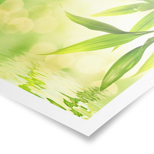 Floral picture Green Ambiance I