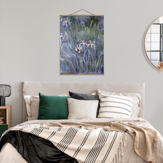 Art style Claude Monet - Iris