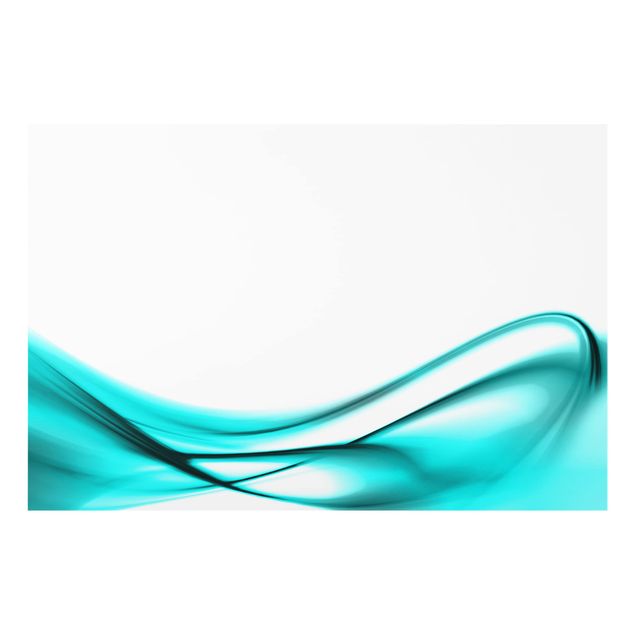 Glass Splashback - Turquoise Design - Landscape 2:3