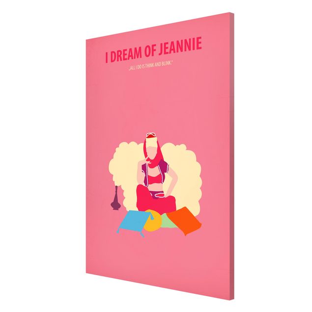 Contemporary art prints Film Poster I Dream Of Jeannie