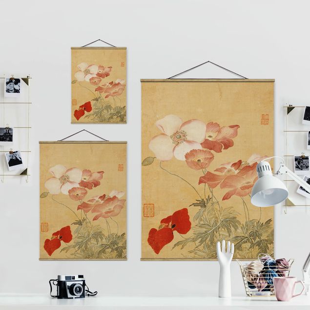 Floral prints Yun Shouping - Poppy Flower