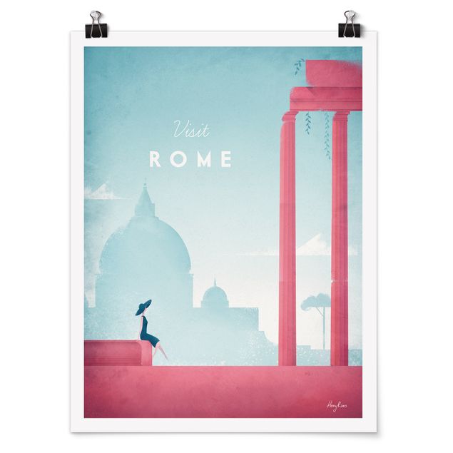 Posters art print Travel Poster - Rome