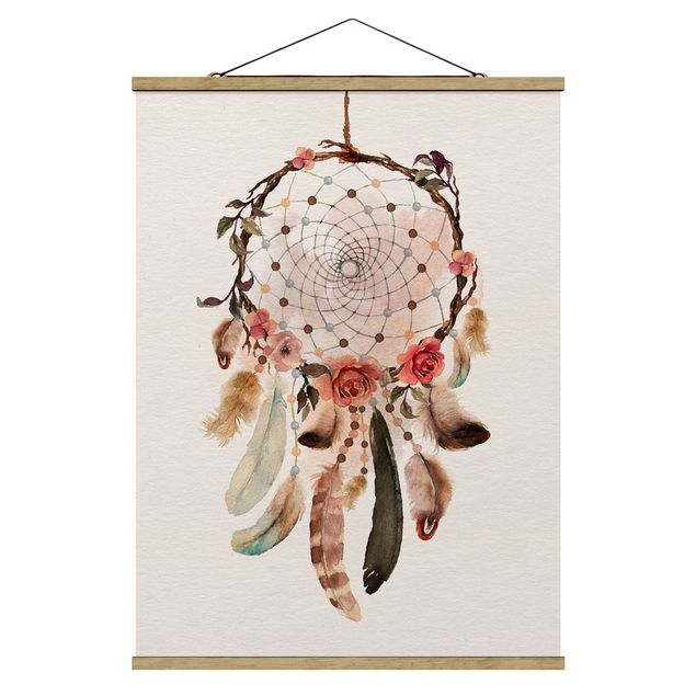 Contemporary art prints Dream Catcher With Beads