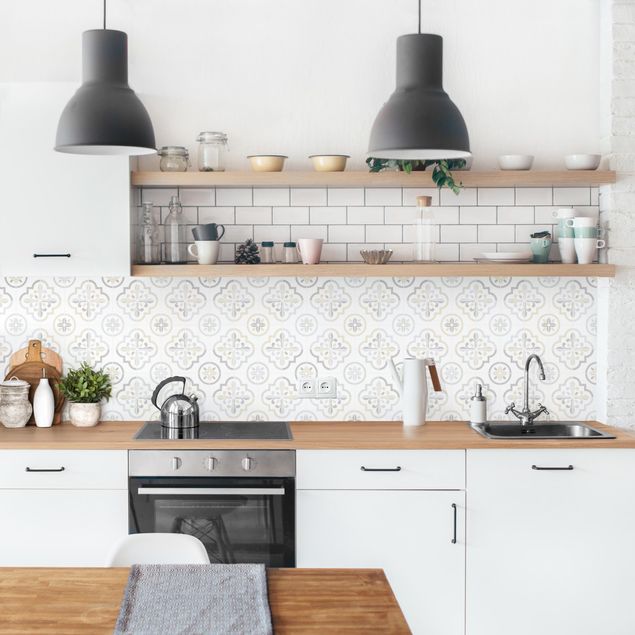 Kitchen splashback patterns Geometrical Tiles - Asti