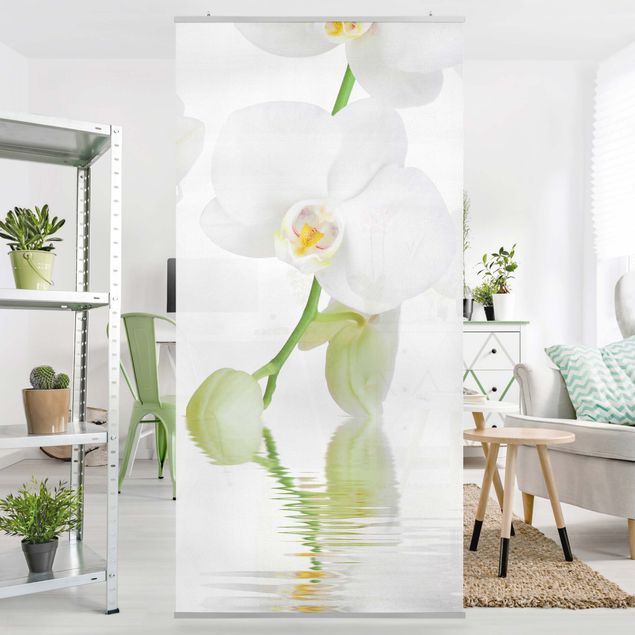 Room divider panels Spa Orchid - White Orchid