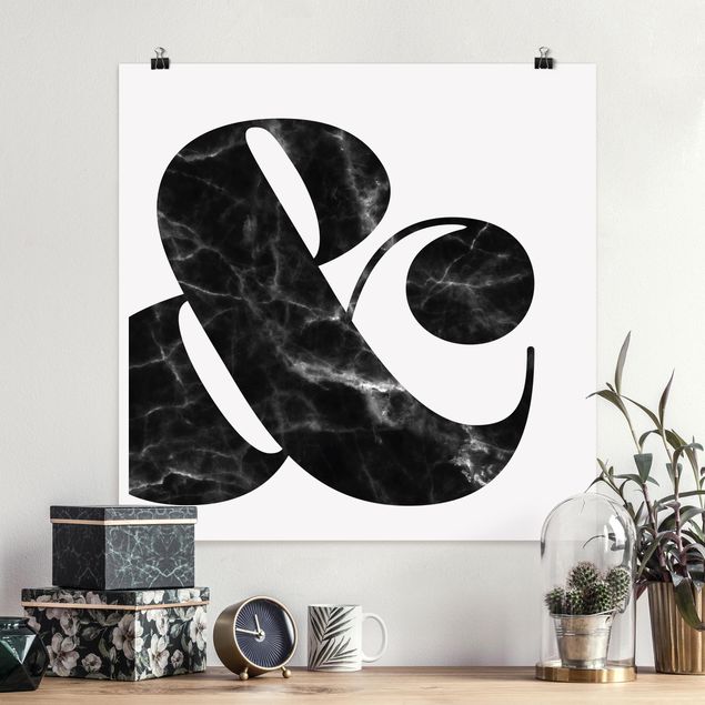 Prints quotes Ampersand Marble