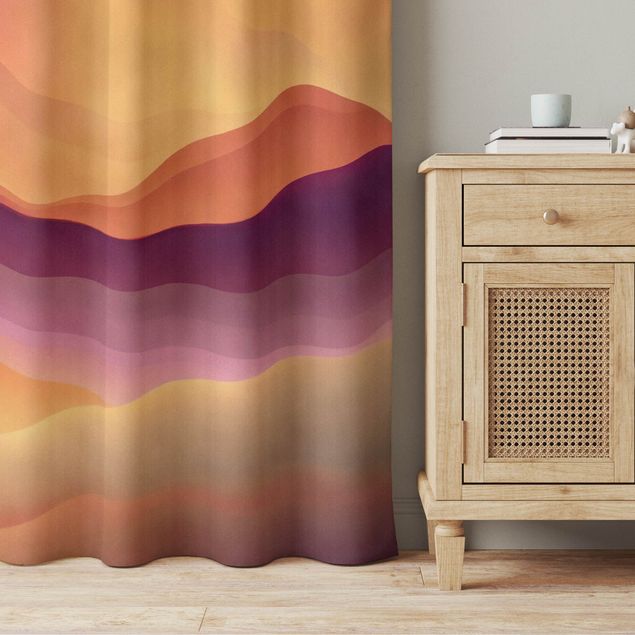 bespoke curtains Vespertine Colour Gradient