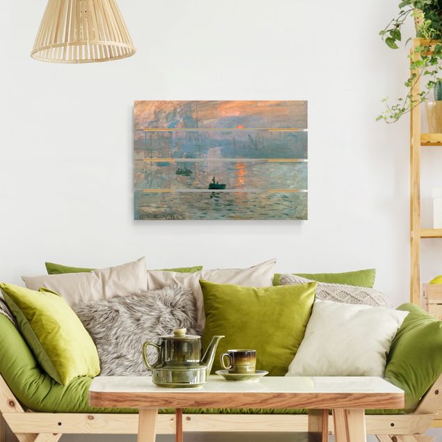 Art style Claude Monet - Impression (Sunrise)