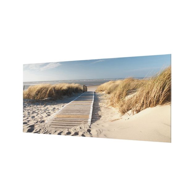 Glass Splashback - Baltic Sea Beach - Landscape 1:2