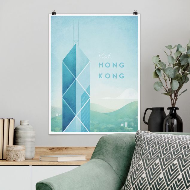 Kitchen Travel Poster - Hong Kong