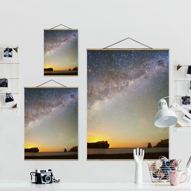 Prints nature Starry Sky Above The Ocean