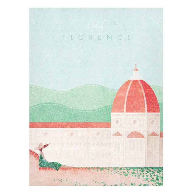 Italian prints Tourism Campaign - Florence